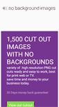Mobile Screenshot of nobackgroundimages.com